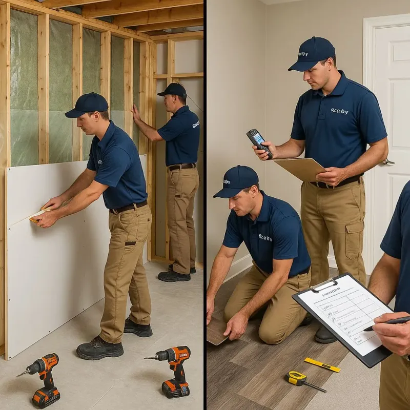 Repairs and Reconstruction process in Lakewood, OH